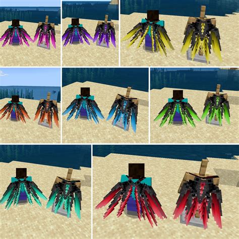 elytra textures  Blue Morpho Butterfly Elytra Wings 32x
